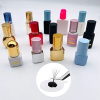 Colle pour extensions de cils de marque privée, faux cils, adhésif puissant, imperméable, cola para cilios, colle pour cils coréenne, greffée