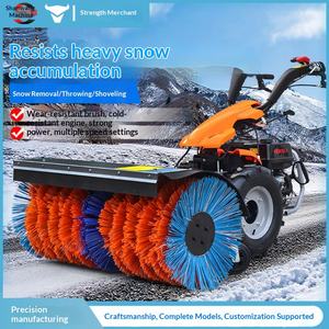 ที่ขูดน้ำแข็งสำหรับถนนกลางแจ้ง ที่ขูดน้ำแข็งอเนกประสงค์แบบใช้มือผลักขนาดเล็ก - Product Image 1