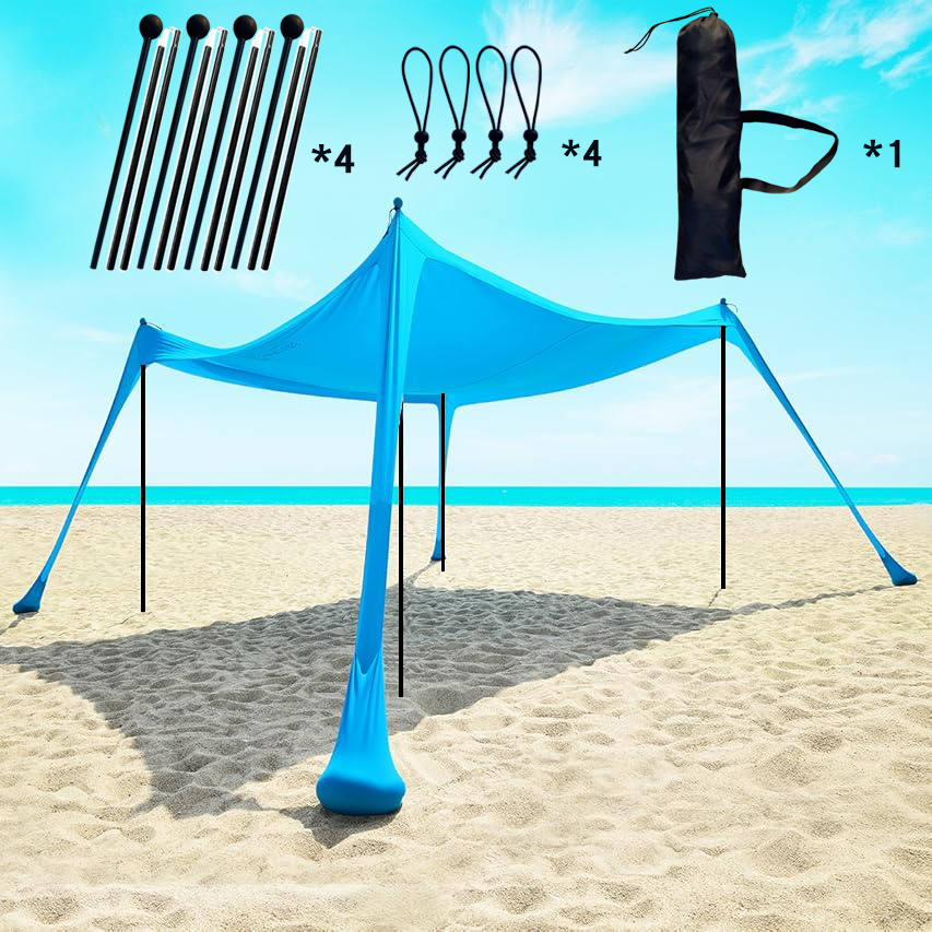 Blue4 Steel Poles