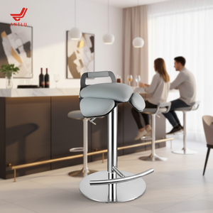 <span class=keywords><strong>Tabouret</strong></span> <span class=keywords><strong>de</strong></span> <span class=keywords><strong>bar</strong></span> en cuir PU couleur personnalisée, moderne, hauteur réglable, vente directe d'usine - Product Image 3