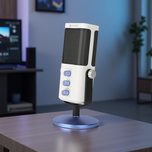 Micrófono de Condensador USB RGB Profesional con Cancelación de Ruido Cardioide SADES Night Owl para Podcast y Voz en Off - Product Image 1