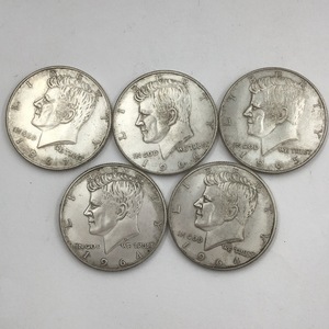 Moneda Americana Antigua de 1964, Medio Dólar <span class=keywords><strong>Kennedy</strong></span>, Material de Cobre, Plateada, Monedas Conmemorativas - Product Image 6