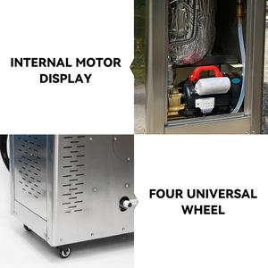 เครื่องล้างรถไอน้ำไฟฟ้า 9kw คุณภาพสูง ผลิตจากสแตนเลส ทนทาน ประสิทธิภาพการให้ความร้อน 99% ใช้ไฟ <span class=keywords><strong>220V</strong></span> สำหรับทำความสะอาดรถยนต์ - Product Image 4