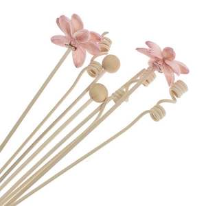 Botol Set buluh keramik tongkat Diffuser arang dengan sumbat plester wangi jam pasir bunga ekstra besar 2000Ml hijau - Product Image 1