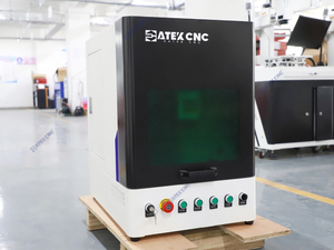 Máy khắc <span class=keywords><strong>laser</strong></span> sợi quang hiệu quả cao với vỏ bảo vệ kèm theo và hệ thống làm mát không khí để đánh dấu siêu mịn - Product Image 2