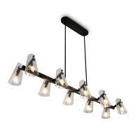 Lámpara Colgante XZ para Cafetería, LED Moderna Industrial Nórdica, Lámpara de Techo para Oficina, Bar, Restaurante, Cocina, Comedor