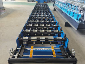 <span class=keywords><strong>PPGI</strong></span> GI Çelik Saclar için Özelleştirilebilir Metal Çatı Paneli Rulo Şekillendirme Makinesi 0.3 0.8mm Kalınlık - Product Image 4