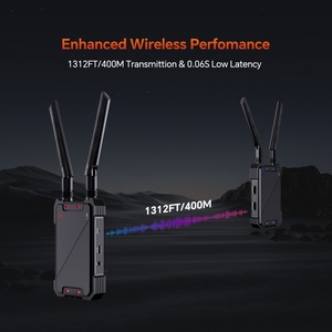 Kit émetteur-récepteur audio et vidéo sans fil 1080P 1312FT/400 mètres avec sortie en boucle - Product Image 4