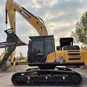 Mini-excavatrice sur chenilles SANY 245H d'occasion en excellent état, prix réduit, matériel de construction - Product Image 2