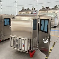 Cabine professionnelle en acier inoxydable pour salle de contrôle de plateforme de forage pétrolier et gazier