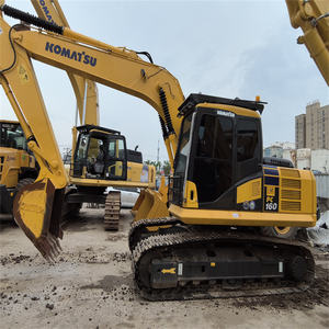 Excavadora de alta velocidad marca japonesa Komatsu PC160 Excavadora de segunda mano 16ton pc160 - Product Image 4