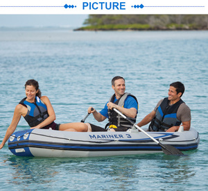 Set de Bote Inflable Original Intex 68373 <span class=keywords><strong>MARINER</strong></span> <span class=keywords><strong>3</strong></span>, Kayak, Bote de Pesca, Canoa - Product Image 2