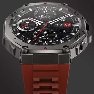Montre connectée DM58 Android/iOS étanche 5ATM pour la natation <span class=keywords><strong>et</strong></span> la randonnée, avec GPS, écran AMOLED, pression atmosphérique, altimètre, boussole <span class=keywords><strong>et</strong></span> suivi de trajet - <span class=keywords><strong>Prix</strong></span> de gros - Product Image 1