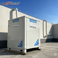 Watergekoelde condensorunit voor koelcelkoeling en warmtewisselaarapparatuur met condensor voor diepvriesgroothandel