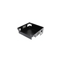 Fabrication sur mesure de tôles usinées CNC avec électroérosion à fil et brochage pour boîtiers de racks d'amplificateurs - Plaque en acier inoxydable