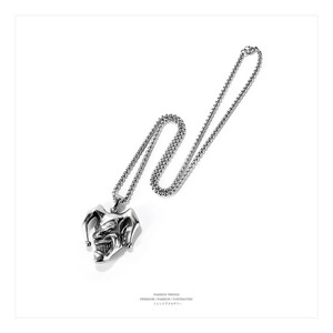 Collier chaîne en acier inoxydable pour hommes Top Fashion avec bijoux tendance à la mode <span class=keywords><strong>Clown</strong></span> plaqué or - Product Image 2