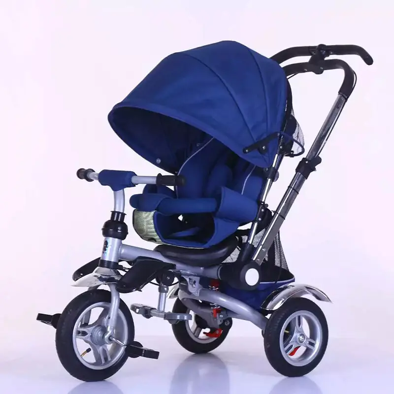 Popular baby tricycle 3 wheel foldable frame trike/push child tricycle for 1 year old baby boy/folding tri cycle for kid online