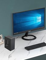 Chasis Micro PC RGEEK A07 SFF de Factor de Forma Pequeño Caja para Computadora Mini ITX para Gaming Especial Compatible con GPU + Cable PCIE 3.0