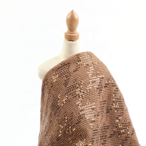 Vải dệt kim Hacci tùy chỉnh với chất liệu sequin, <span class=keywords><strong>polyester</strong></span>, <span class=keywords><strong>rayon</strong></span>, thêu họa tiết răng cưa dùng cho áo len - Product Image 6