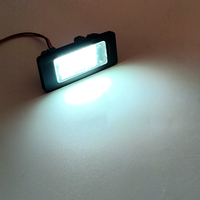 OTnhaee nouvelle mise à niveau 42SMD LED lampe de plaque d'immatriculation pour BMW E90 M3 E92 E70 E39 F30 E60 E61 E93 feux de plaque d'immatriculation