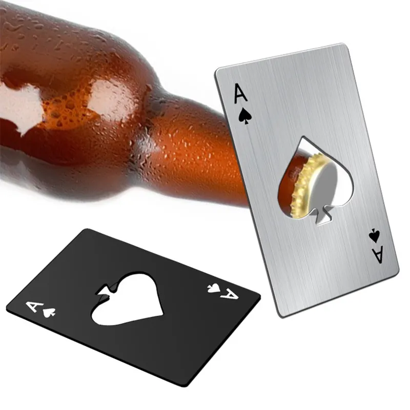 स्टेनलेस स्टील प्रहार कार्ड आकार क्रेडिट कार्ड बियर कर सकते हैं के लिए सलामी बल्लेबाज रसोई बर्तन