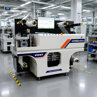 Máquina Multifunción para Procesamiento de Etiquetas en Rollo, Equipo de Fabricación de Etiquetas Todo en Uno VR350Ultra
