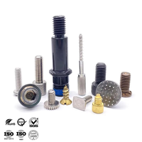Vis autotaraudeuse OEM personnalisée non standard spéciale en laiton, à tête fraisée M3x6, magnétisée, à tête plate fendue M2 en laiton de 6 mm