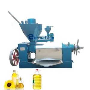 Automatic soya beans oil processing machine cooking oil making machine sunflower oil processing machine press