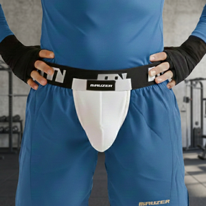 Wholesale Mauzer Men's <b>Groin</b> <b>Guard</b> | Abdominal Protector with Cup Pocket | Boxing, <b>MMA</b>, Cricket, Martial Arts & Training - Product Image 2