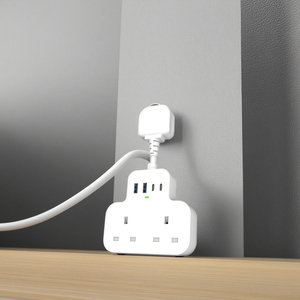 Công nghiệp 16A mở rộng ổ cắm với 2 AC cửa hàng 2 USB-A 2 USB-C cổng MOV bảo vệ tăng ABS Vật liệu Trung Quốc - Product Image 4