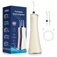 Irrigador Bucal Inalámbrico Portátil de Plástico, Resistente al Agua IPX7, Bajo MOQ de 100 Piezas, Precio Directo de Fábrica, Envío Directo
