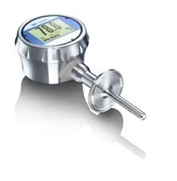 เครื่องส่งสัญญาณอุณหภูมิแบบดิจิตอล Baumer TFRN พร้อมเซ็นเซอร์ RTD แบบ Hygienic Tri Clamp หน้าจอ LCD ในตัว ความแม่นยำสูง ODM 24VDC IP64 - Product Image 2