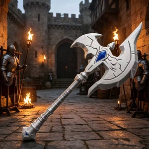 Épée de jeu de rôle en mousse PU souple et sûre, légère et durable, pour cosplay fantastique, arme de scène, personnalisation OEM, approvisionnement en gros - Product Image 2
