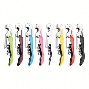 Tire-bouchon personnalisé avec coupe-capsule et ouvre-bouteille, 5 pouces de long, charnières en acier inoxydable, clé à vin pour serveurs - Product Image 1