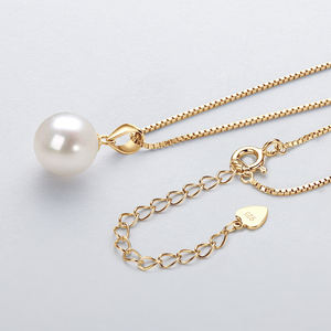 Collane di gioielli di moda <span class=keywords><strong>collana</strong></span> di <span class=keywords><strong>perle</strong></span> reali 9-10mm bianco acqua dolce naturale <span class=keywords><strong>collana</strong></span> pendente di <span class=keywords><strong>perle</strong></span> d'acqua dolce - Product Image 3