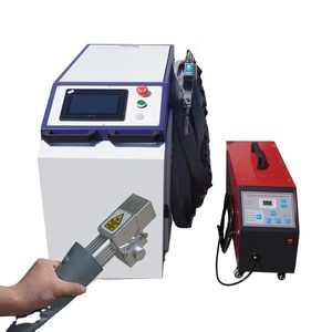 Máquina de Soldadura Láser de Fibra Portátil 4 en 1, Pequeña, Refrigerada por Agua, Fácil de Operar, para Metal, Nueva, con Certificación CE - Product Image 1