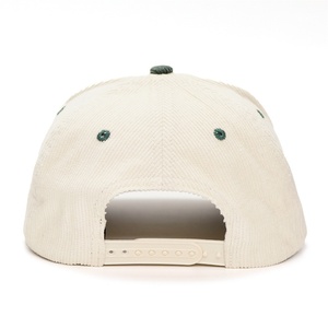 Gorras de Pana con 6 Paneles, Logotipo Bordado en 3D Personalizado, Gorras Estructuradas con Cierre a Presión - Product Image 5