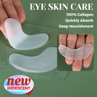 Masque pour les yeux au collagène OEM, marque privée, patchs hydrogel pour le contour des yeux, hydratants, apaisants, anti-poches, soins de la peau