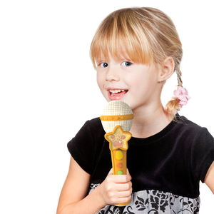 Vente en gros <span class=keywords><strong>Changeur</strong></span> <span class=keywords><strong>de</strong></span> <span class=keywords><strong>voix</strong></span> et 10 comptines intégrées Microphone jouet chantant sans fil pour enfants pour les tout-petits - Product Image 1