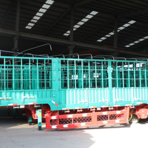 משאיות סמי-טריילר עם 3/4/5 סרנים, דופן צידית, להובלת בעלי חיים, בקר, כבשים, תרנגולות, למכירה - Product Image 4