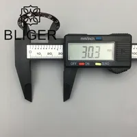 BLIGER Lunette de montre en céramique et aluminium de haute qualité 38mmX30.5mm, numérotée de 1 à 12, compatible avec boîtier de montre 40mm, pièce d'accessoire pour montre automatique homme