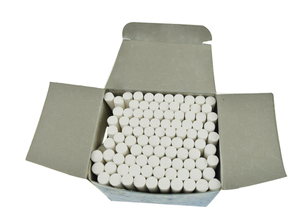 100ชิ้นขนาดเล็กสีสดใสโรงเรียนdutlessชอล์กสำหรับกระดานดำ - Product Image 6