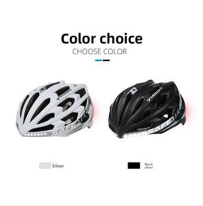 Casco de Ciclismo Inteligente Integrado con LED Intermitente Antiolor, Moldeado Integralmente, para Bicicleta de Carretera y MTB - Product Image 4