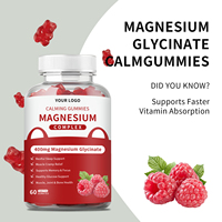 Gummies de magnésium complexe à croquer, marque privée OEM/ODM, pour adultes, améliore l'immunité, durée de conservation de 24 mois, certifié HACCP