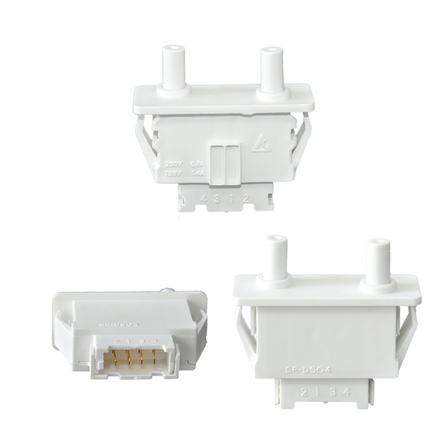 Hot Selling Refrigerator Spare Parts 4a 250v Normally Open Fridge Door Light Switch With CE Approval DA34-00006C      SR-DS04