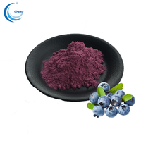 Bubuk Ekstrak Blueberry Alami 5%~25% Anthocyanin Blueberry