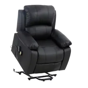 Sofa malas angkat elektrik SX-81361S desain Modern satu tempat duduk dengan pemanas 8 titik dan pijat