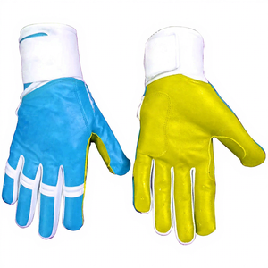 Guantes de Bateo de Béisbol Ambidiestros de Cuero Vacuno Genuino SAAR INDUSTRIES con Soporte para Muñeca, Guantes de Entrenamiento de Alta Calidad - Product Image 6