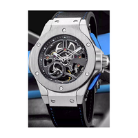 Conception et fabrication de montres mécaniques haut de gamme en acier, étanches, avec petite seconde similaire à une roue volante, pour les marques privées des clients.