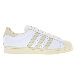 Chaussures Adidas Originals Superstar pour hommes Couleur : Chaussures Blanc/Blanc/Bleu 100% authentiques - Product Image 3
